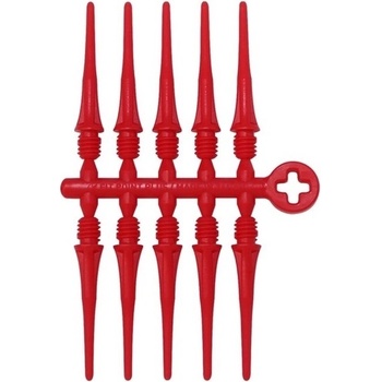 Cosmo Darts Hroty Cosmo Fit Point Plus Red 50ks
