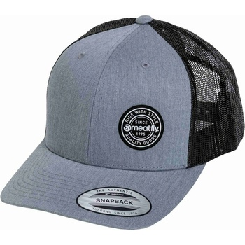 Meatfly шапка с козирка MF View Trucker White Round / Heather | Черна Meatfly | Cheren | МЪЖЕ | ONE SIZE