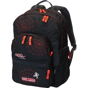 Tashev Outdoors Раница за училище ТАШЕВ ABC Spider Черно/червено