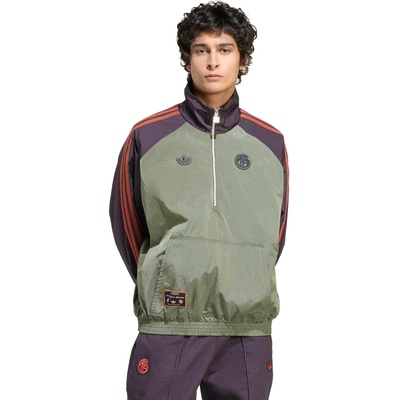 Adidas Спортно горнище FC Bayern Terrace Icons Half-Zip