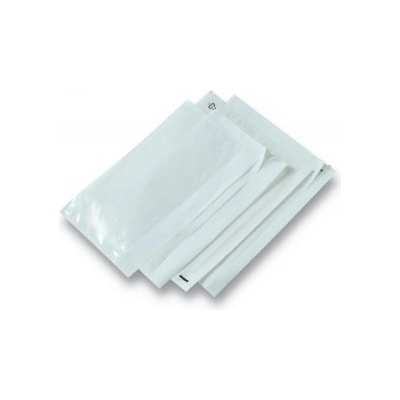 KRPA Nalepovací obálky průhledné C6, 165x122mm, balení 100ks