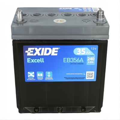 Exide Excell 12V 35Ah 240A right+ (EB356A)