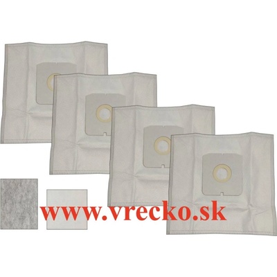 K&M Zelmer Twister 1500.0.F08.E vrecka textilné 4 ks