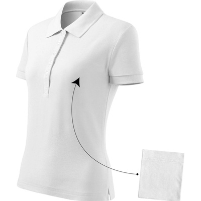 Cotton polokošile dámská bílá