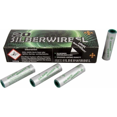 ABA Pyro světlice ABA Silberwirbel 20 ks