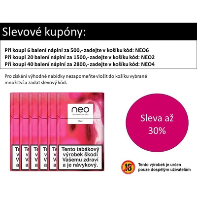 British American Tobacco Glo neo™ Sticks Red – Zboží Mobilmania