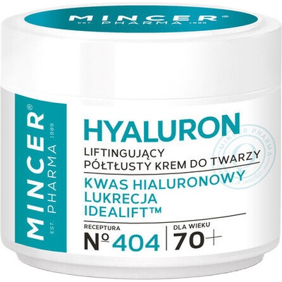 Mincer Pharma Hyaluron 70+ liftingový krém č. 404 50 ml