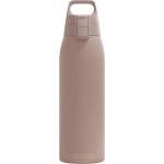 SIGG - Insulated drinking bottle - Thermos bottle Shield Therm One Dusk carbonated drinks - Leak-proof - Dishwasher safe - BPA-free - 90% recycled stainless steel - Warm gray - 1L - 6021.50 (6021.50)