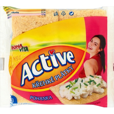 Bonavita Active Křehké plátky pohankové 70 g