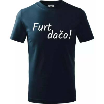 Furt dačo tričko detské tmavomodrá