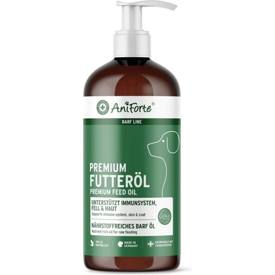 AniForte Prémiový olej BARF-Line pro psy 1000 mlitr