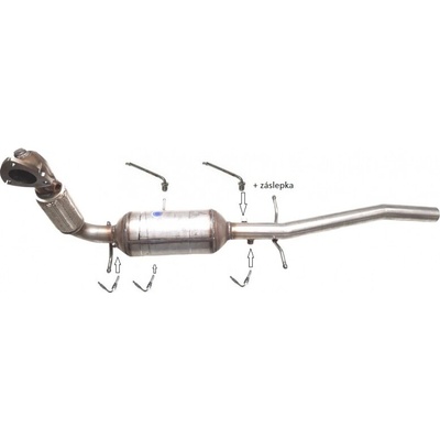 JMJ 1191DPF filter výfuku FORD Transit 6 (13--) 2.2 TDCi , FORD Transit Custom 2 (12--) 2.2 TDCi , FORD Transit Tourneo 2 (13--) 2.2 TDCi