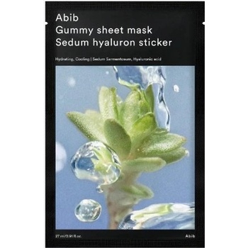Abib Лист маска за лице Sedum Hyaluron Sticker, 27 ml