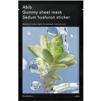 Abib Лист маска за лице Sedum Hyaluron Sticker, 27 ml