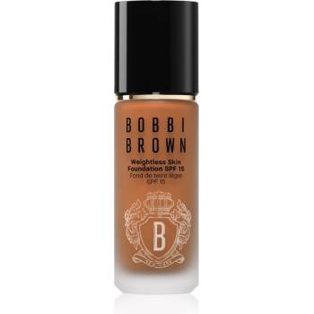 Bobbi Brown Weightless Skin Foundation SPF 15 дълготраен фон дьо тен с хидратиращ ефект цвят Warm Walnut 30ml