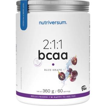 Nutriversum BCAA 2: 1: 1 Powder | Flow [360 грама] Синьо грозде