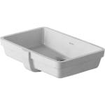 Duravit Vero - Умивалник за вграждане (полувкопан) 49x32 cm, с преливник, бял 0330480000 (0330480000)