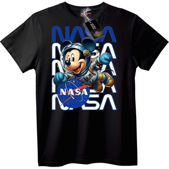 NOONEBRAND Тениска Mickey Mouse NASA Астронавт - L, White