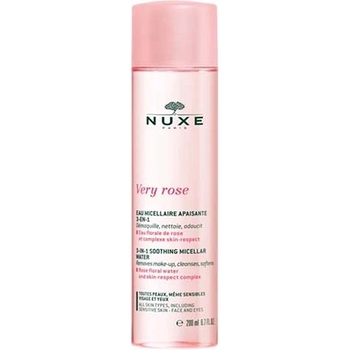 NUXE Very Rose 3In1 Soothing мицеларна вода за всички видове кожа за жени 200 мл