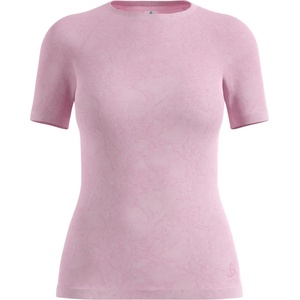 Odlo Дамско синтетично термобельо Odlo Women's Performance Light Rain Dye Top S/S Synthetic base layer - Hyper Pink - размер XL (114-3819-0115)