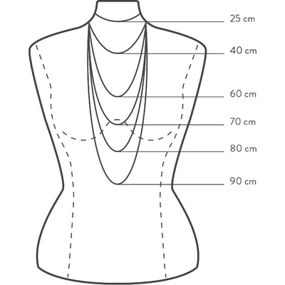 Ti Sento Milano Дамско колие Ti Sento Milano - 3822SR/48 (3822SR/48)