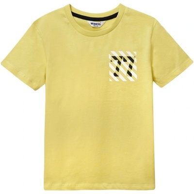 Winkiki Kids Wear Chlapecké tričko s krátkým rukávem 77 salátová