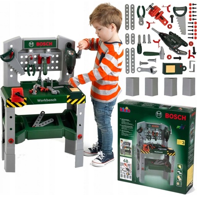Theo Klein Klein 8637 Bosch pracovní stůl se zvuky