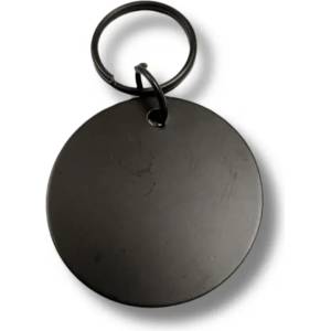 anipro Stainless Dog Медальон адресник 30 мм - черен