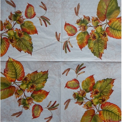 Ambiente obrúsky Lískové oříšky 33x33cm