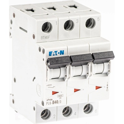 Eaton PL6 B40A/3P 6kA 286593