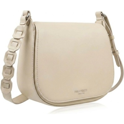 Paolo Peruzzi Smetanová dámská crossbody kožená kabelka Pernille