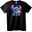NOONEBRAND Тениска Неоново цвете Stitch - XXS, White