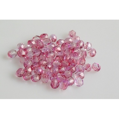 Glass beads, s.r.o. Broušené korálky - ohňovky 4 mm 00030/48020 Balení: 600ks