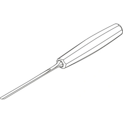 Rovné dláta R, rôzne R: 10/2 (vpich 10, šírka 2 mm)