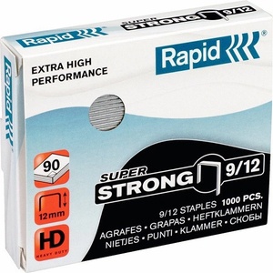  Телчета за телбод Rapid SupStrong №9/12 1000 бр (1710022-24871300-24871400)
