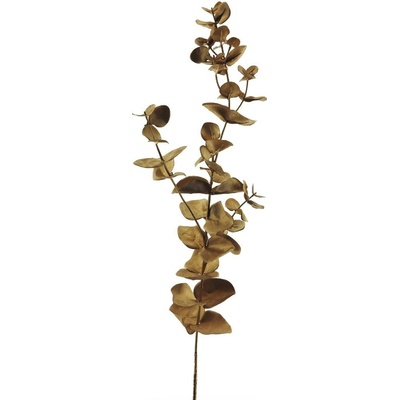 Blahovičník - Eukalyptus 'Oslo' (spray) zlatý V81 cm, vánoční dekorace