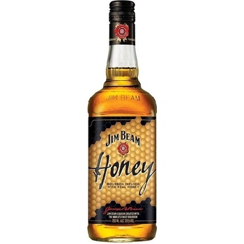 Jim Beam Honey 32,5% 1 l (holá láhev)