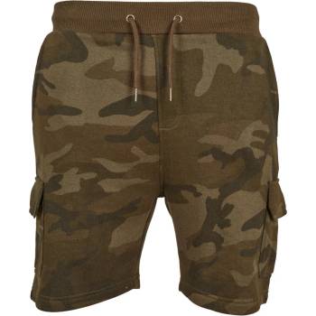 Urban classics Мъжки шорти URBAN CLASSICS - Camo Cargo Тери - TB2078-olivecamo