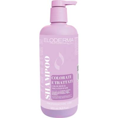 Eloderma šampon pro barvené a ošetřené vlasy 500 ml