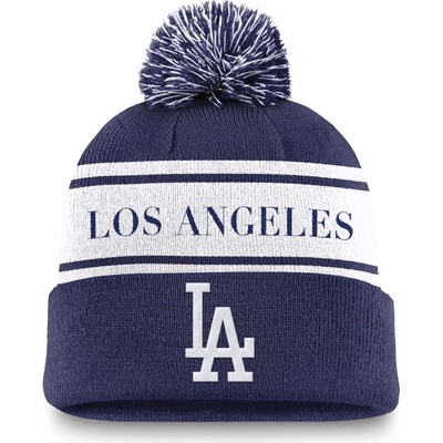 Nike Pánská zimní čepice Los Angeles Dodgers MLB Peak Standard Cuff Pom Beanie