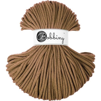 Bobbiny šňůry 5 mm Oříškově hnědá (Nut Brown)