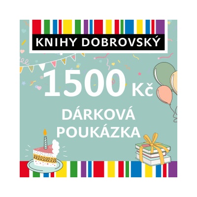 Narozeninová elektronická dárková poukázka 1500 Kč