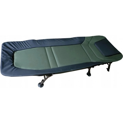 Sedco Rybárske ležadlo 195 x 75 x 40 cm khaki