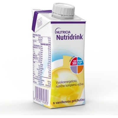 Nutridrink s vanilkovou príchuťou 200 ml