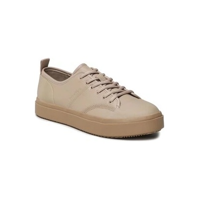 Calvin Klein Кецове Low Top Lace Up Lth HM0HM01045 Кафяв (Low Top Lace Up Lth HM0HM01045)
