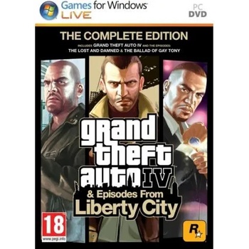 Rockstar Games Grand Theft Auto IV Episodes from Liberty City [The Complete Edition] (PC)
