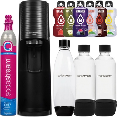 Sodastream Terra Black + 4 láhve – Zboží Dáma