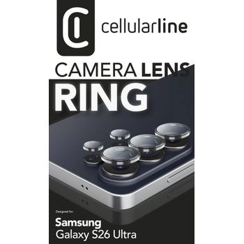 Cellularline Протектор за камера Cellularline - Ring, Galaxy S26 Ultra (CAMERARINGGALS26U)