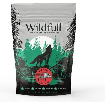 Image 1 of Wildfull dog wildboard all size - Пълноценна суха храна за израснали кучета от всички породи, без зърно, с месо от дива свиня, 700 гр