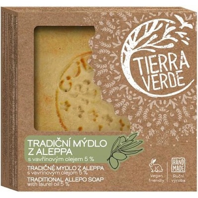Tierra Verde Aleppské mýdlo pro problematickou pokožku 190 g – Zboží Dáma